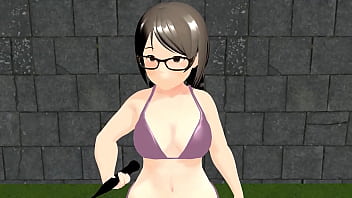 きょう 【ぽっちゃり女子】巨乳が水着でテニスやったらプルプルｗｗｗ【めがね女子】