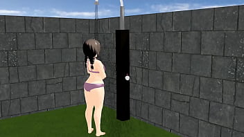 きょう 【ぽっちゃり女子】巨乳が水着でテニスやったらプルプルｗｗｗ【めがね女子】