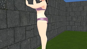 きょう 【ぽっちゃり女子】巨乳が水着でテニスやったらプルプルｗｗｗ【めがね女子】