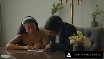 Man fucks bride in front of people