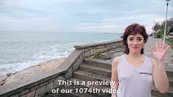 Beautiful young babe exposing her ass tits and cameltoe at the beach