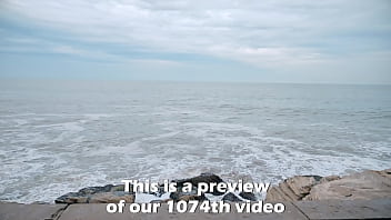 Beautiful young babe exposing her ass tits and cameltoe at the beach