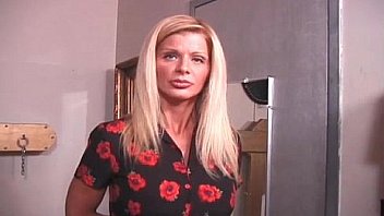 Hot sexy nice body blonde milf gets