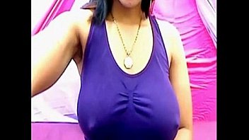 Ebony chick big natural tits