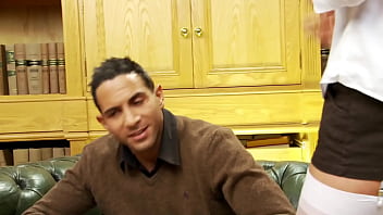 Sexy redhead with big boobs paige ashley ding to be a librarian gets down for