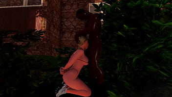 3dxmeredian girl gets clapped in a public space 3dxmeredian girl gets clapped in a public space