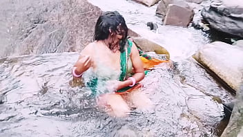 Villege aunty outdoor water fall bathing telugu dirty talks Villege aunty outdoor water fall bathing telugu dirty talks