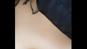 Playing with her belly button in the park part 1