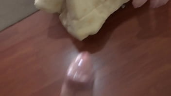 Two great fucks and cumshots on the big ass of a beautiful 59 year old stepmother