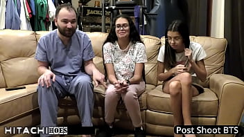 Freshman gets mandatory hitachi orgasm from doctor tampa angel santana