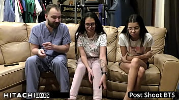 Freshman gets mandatory hitachi orgasm from doctor tampa angel santana