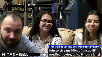 Freshman gets mandatory hitachi orgasm from doctor tampa angel santana