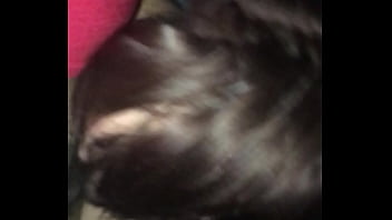 In the room getting head