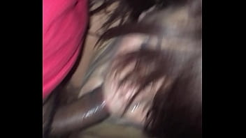 In the room getting head