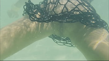 Monika fox swims naked in atlantic ocean & pees on beach free