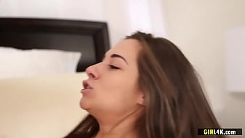 Naughty lesbo redhead licks and fingers petite brunette