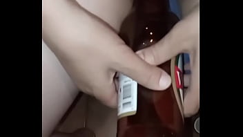 Gretala incinta è molto eccitata