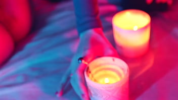 Foot worship ticling fetish & wax play with latin girl 53 minutes of video