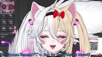 Kanako gets vibed and teased showing off her spicy 2d self ~~ catgirl loud asmr moans with squirts