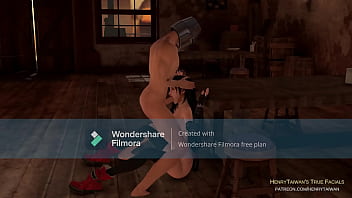 Tifa has sex at 7th heaven and sucks some mean dick