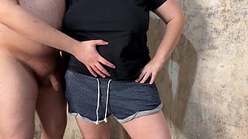 Big boobed slut wife have a dirty no condom sex with two homeless mans