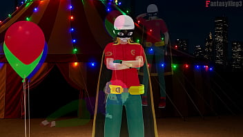 Robin is caught watching harley quinn halloween 2025 full movie on sheer & fantasyking3