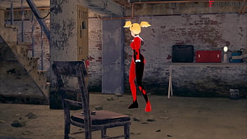 Robin is caught watching harley quinn halloween 2025 full movie on sheer & fantasyking3