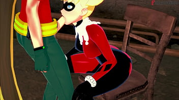 Robin is caught watching harley quinn halloween 2025 full movie on sheer & fantasyking3