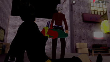 Robin is caught watching harley quinn halloween 2025 full movie on sheer & fantasyking3