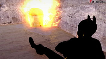 Robin is caught watching harley quinn halloween 2025 full movie on sheer & fantasyking3