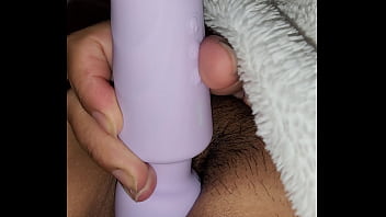 Masturbation play with toy wet pussy ending