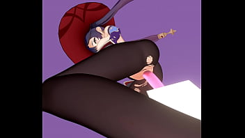 Mona from genshin impact gets fucked from many angles with sound 3d blender animation made in blender rendered in blender