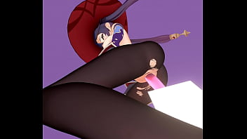 Mona from genshin impact gets fucked from many angles with sound 3d blender animation made in blender rendered in blender
