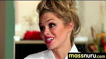 Nuru massage ends with a hot shower fuck 14