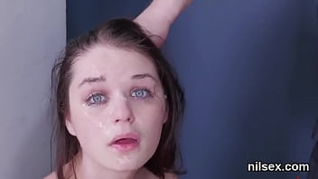 Silly tart gets her fuckholes stretched and deeply pounded