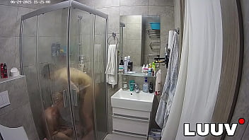 Luuv couple kareflore and abbadon shower for their reality show