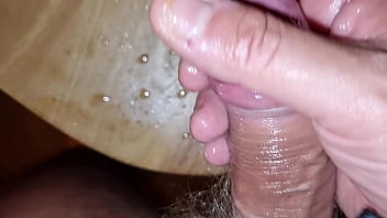 Amazing italian creampie my step brother jerks off and cums with a fantastic big dick