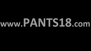 Pink pantyhose and super charming boobs