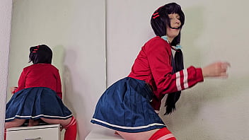 Mita miside wanna satisfy her senpai