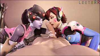 Women from the game overwatch