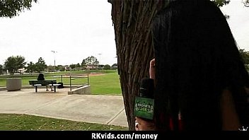 Sexy wild chick gets paid to fuck 1