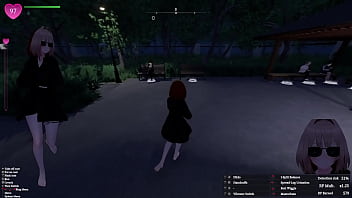 Secret flasher manaka quests in park voyeur game