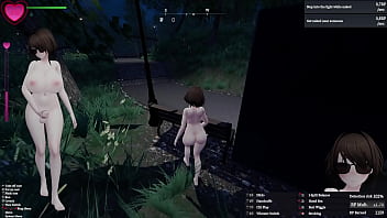 Secret flasher manaka quests in park voyeur game