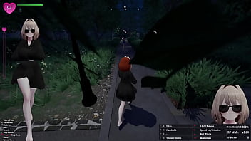 Secret flasher manaka quests in park voyeur game