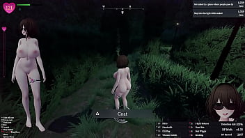 Secret flasher manaka quests in park voyeur game