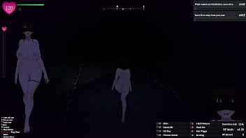 Secret flasher manaka quests in park voyeur game