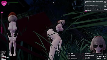 Secret flasher manaka quests in park voyeur game