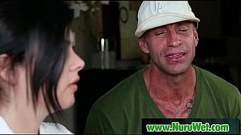 Hot babe gives pleasure to client in nuru massage 14