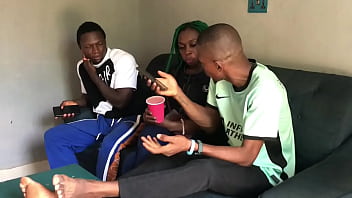 A chat with my model before i served them both my meaty pussy