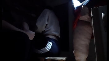 Our neighbor dirty fingering her pussy in our kitchen Our neighbor dirty fingering her pussy in our kitchen